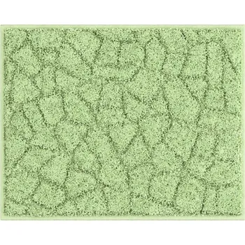 Koupelnová předložka LineaDue TERAZZO - Koupelnová předložka zelená Rozměr: 50x60 cm