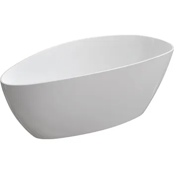 Vana Omnires M+ volně stojící vana 156x71 cm oválná bílá BARCELONA156BP