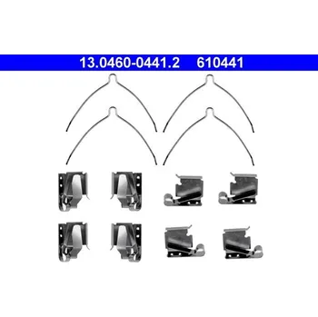 Přislušenství brzdového systému Sada příslušenství, obložení kotoučové brzdy ATE 13.0460-0441.2