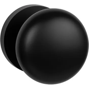 MPK - KOULE - R pevná bez spodní rozety, koule pevná ks BS - Černá matná