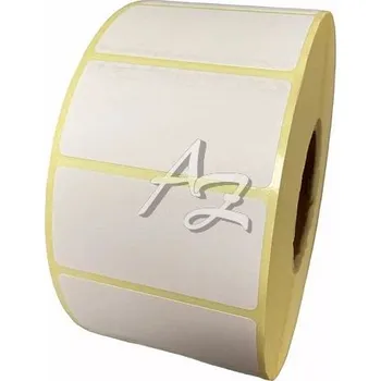 Samolepící etiketa etikety 75 x 25 mm/2000 etiket, kotouč, dutinka průměr 40 mm