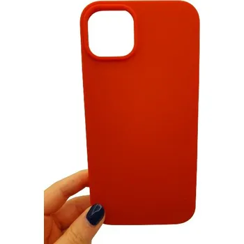Pouzdro na mobilní telefon Pouzdro Forcell Silicone iPhone 14 Plus Červené