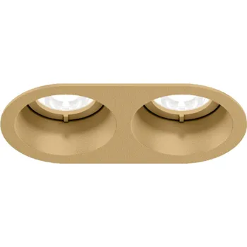 Bodové svítidlo Wever & Ducré Designové malé vestavné svítidlo se dvěma zdroji Deep Bijou 2.0 Barva: Šampaňská, Teplota chromatičnosti: 2700 Kelvinů 165261M3 Designové malé vestavné svítidlo se dvěma zdroji Deep Bijou 2.0