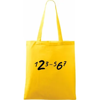 Salsa kroky - Taška bavlněná - 42 x 38 cm ( Žlutá )