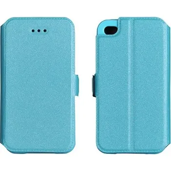 Pouzdro na mobilní telefon Pouzdro Book Flexi Pocket Lenovo K6 Note Modré