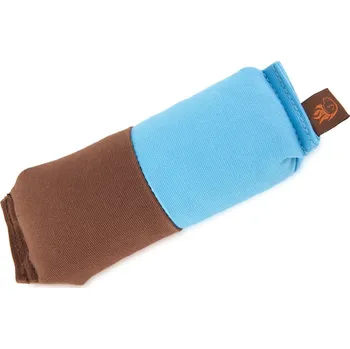 tréninková pomůcka pro psa Firedog Basic dummy marking 250 g baby modrý / hnědý