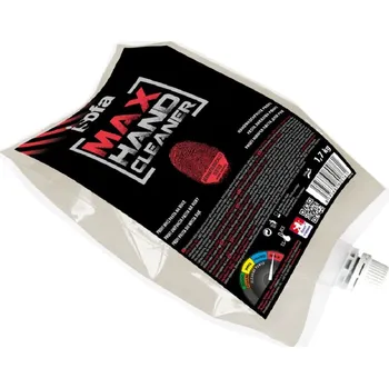 Koupelová kosmetika ISOFA MAX 1,7 kg /4 červená tekutý abrazivní čistič rukou na nejodolnější znečištění