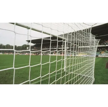 Sportovní branka Fotbalová branková síť PES 4 mm, bílá