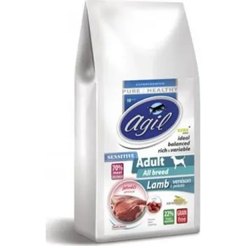 Krmivo pro psa Agil Adult Sensitive Grain Free Lamb,Venision 10kg
