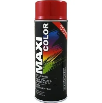 Barva ve spreji Motip Maxi color karmínová RAL3002 400ml, MX3002