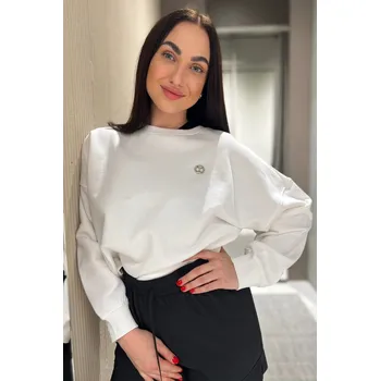 Dámská mikina Dámská mikina TWINSET 241TP2673 bílá Velikost: XXS