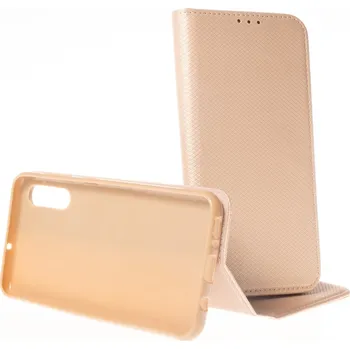 Pouzdro na mobilní telefon Pouzdro Smart Case Book pro Samsung A30s A307 Zlaté