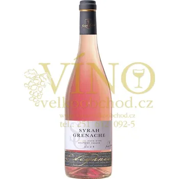 Víno Elegance Syrah-Grenache rosé Pays d’Oc IGP 0,75 L suché francouzské růžové víno