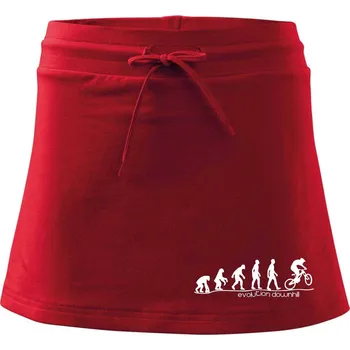 Dámská sukně Evolution Downhill - Sportovní sukně - two in one - S ( Červená )