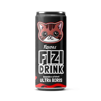 Limonáda Fizistyle Fizidrink Ultra Boris 250 ml