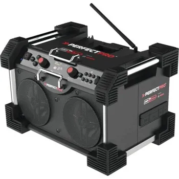 Stavební rádio Stavební rádio PERFECTPRO ROCKHART 18V DAB+ a FM, Bluetooth