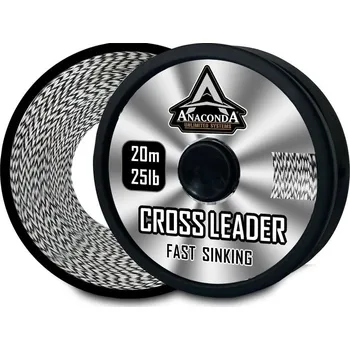 Anaconda návazcová šňůra Fast sinking cross 35lb 20m