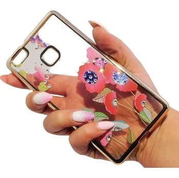 Pouzdro na mobilní telefon Pouzdro Diamonds design iPhone 7 Červené