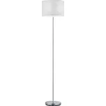 401100101 Trio Hotel, stojací lampa z bílého textilu, 1x60W E27, výška 160cm