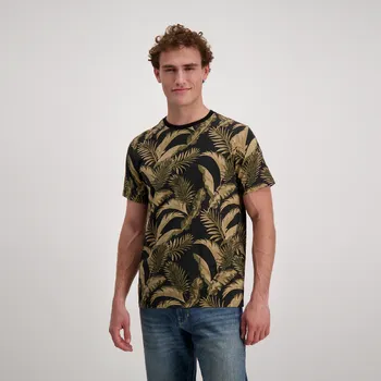 Pánské tričko Pánské tričko CARS JEANS Opino 63363 Barva: Černá, Velikost: XXL