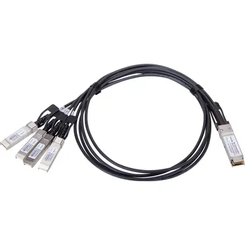 Síťový kabel MaxLink 40G DAC kabel, QSFP+ na 4xSFP+, 1m ML-DAC40G4SFP+1
