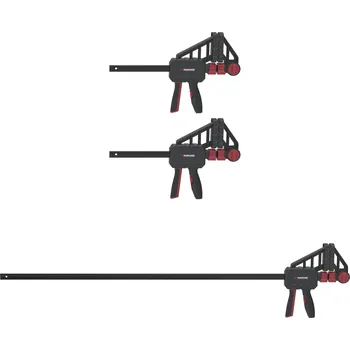 Truhlářská svěrka PARKSIDE PERFORMANCE® Jednoruční svorka, 915 mm / Sada jednoručních svorek, 150 mm