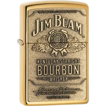 Zapalovač 23156 Jim Beam® Brass Emblem