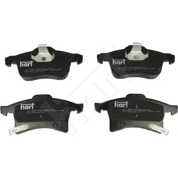 Brzdový systém Sada brzdových destiček, kotoučová brzda HART 221 119