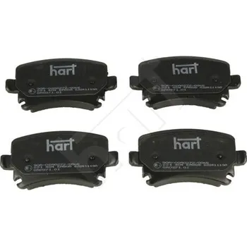 Brzdová destička Sada brzdových destiček, kotoučová brzda HART 221 404