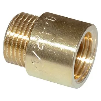 Fitinka Noname prodloužení RF275L vnitřní a vnější závit 1/2", L1= 15mm RF275L-1215