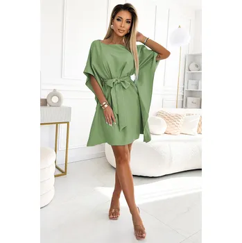 Dámské šaty Motýlí šaty Sofia, Olivové Velikost: L/XL