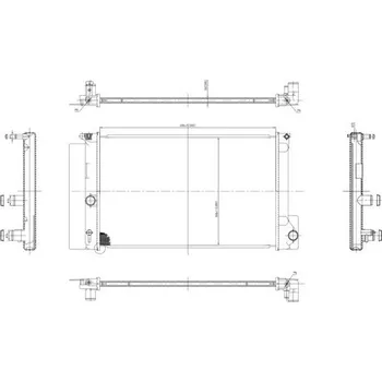 Chladič motoru Chladič, chlazení motoru HART 611 856