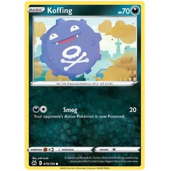 Karetní hra Pokémon TCG Koffing 075/159