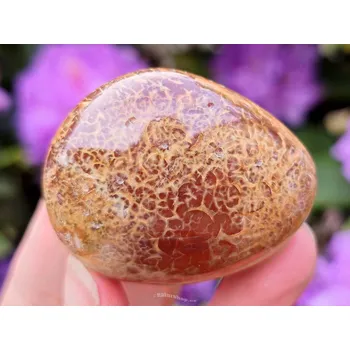 Přírodní kámen Hladký kámen karneol Madagaskar 85g