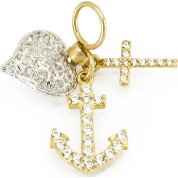 Přívěsek 3308 Zlaté přívěsky v sadě