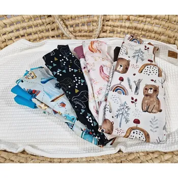 Kojenecký body Yháček Lacláčky (romper) Yháček, boho jednorožci/starorůžová Velikost: 74-80