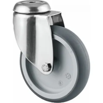 Příslušenství k zahradní technice Nerezové pryžové pojezdové kolo 7470-PJO 060 P30