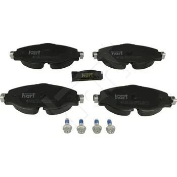 Brzdová destička Sada brzdových destiček, kotoučová brzda HART 258 572