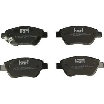 Brzdová destička Sada brzdových destiček, kotoučová brzda HART 223 107