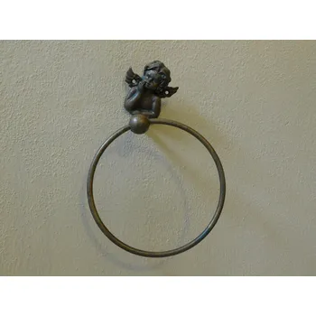 Držák na ručník ANDĚL - KOVOVÝ KOUPELNOVÝ DRŽÁK NA RUČNÍKY