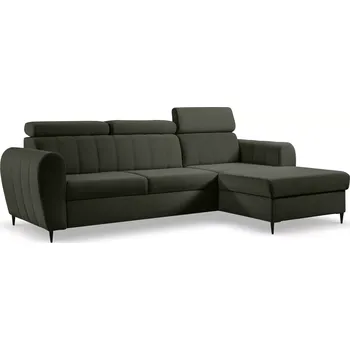 Sedací souprava Rozkládací rohová sedačka FOREWER MINI zelená