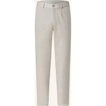 Pánské kalhoty Paul Pánské Oblekové Kalhoty Slim Fit Z Žerzeje, 220 sand, 88