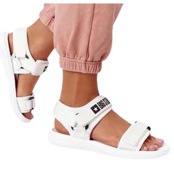 Big Star Shoes Big Star sportovní sandály bílé Dámské sandále Big Star Shoes Big Star sportovní sandály bílé