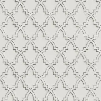 Tapeta Luxusní vliesová tapeta s vinylovým povrchem DE120021, Geometrický ornamentální vzor, Wallstitch, Design ID