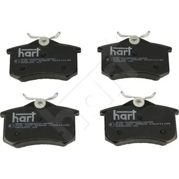 Brzdová destička Sada brzdových destiček, kotoučová brzda HART 215 227