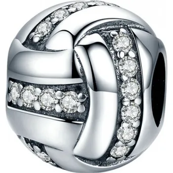 Přívěsek NUBIS® Stříbrný přívěšek korálek na náramek - NB-8219