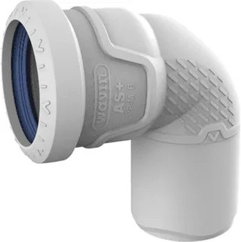 Kanalizační potrubí Koleno odpadní odhlučněné Wavin AS+ PP ASB 87°, DN 160, světle šedá