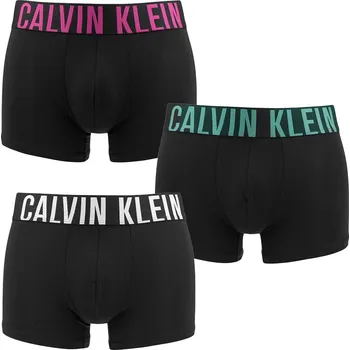 Boxerky Calvin Klein boxerky NB3608A 3 pack LXR - Vícebarevné / M