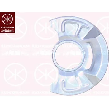 Brzdový kotouč Ochranný plech proti rozstřikování, brzdový kotouč KLOKKERHOLM 6808370