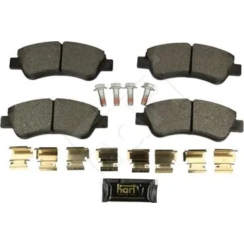 Brzdová destička Sada brzdových destiček, kotoučová brzda HART 249 188